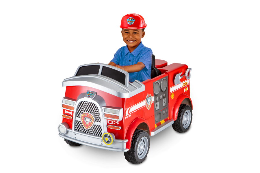 Paw Patrol Marshall Fire Truck Red