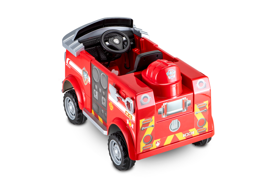 Paw patrol fire truck ride on deals