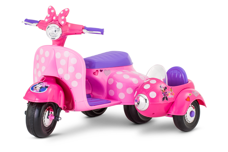 Minnie Mouse Happy Helpers Scooter with Side-car
