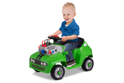6V KT Fix & Ride Car Quad Green