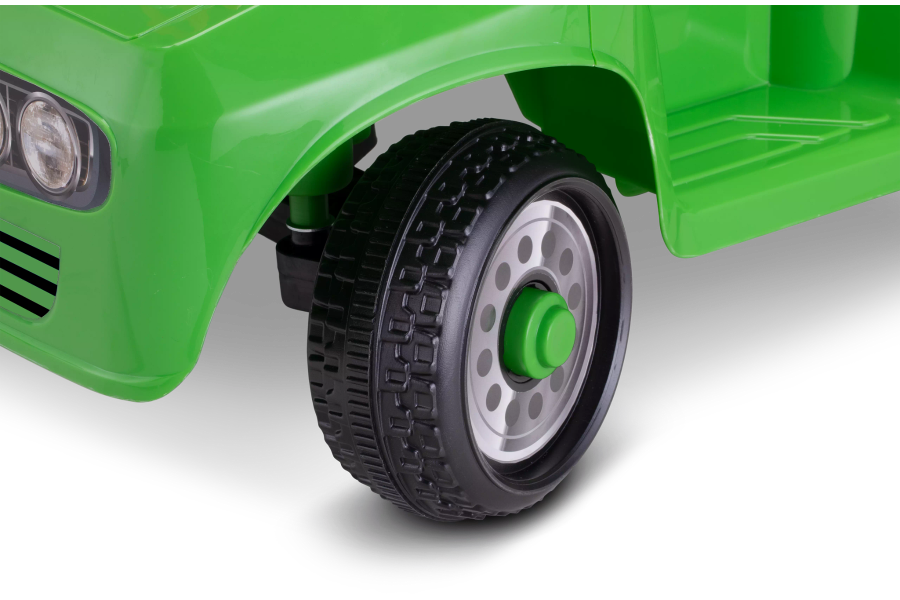 6V KT Fix & Ride Car Quad Green