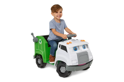 6V KT Interactive Recycling Truck Green