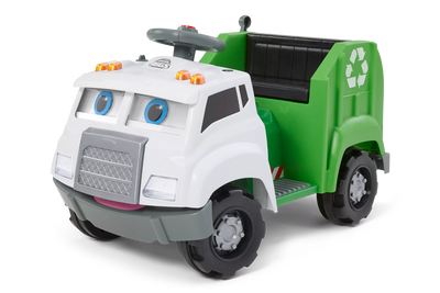 6V KT Interactive Recycling Truck Green