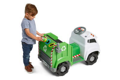 6V KT Interactive Recycling Truck Green