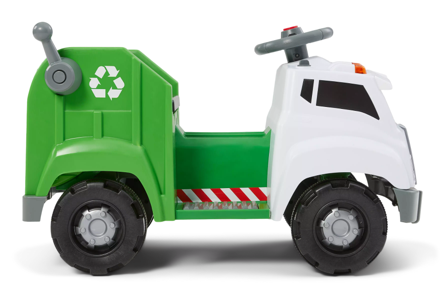 6V KT Interactive Recycling Truck Green