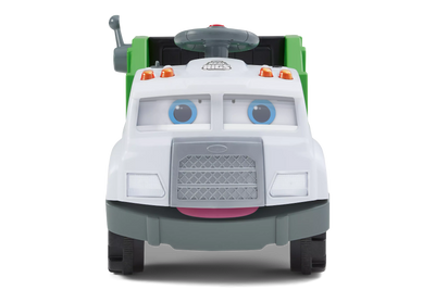 6V KT Interactive Recycling Truck Green