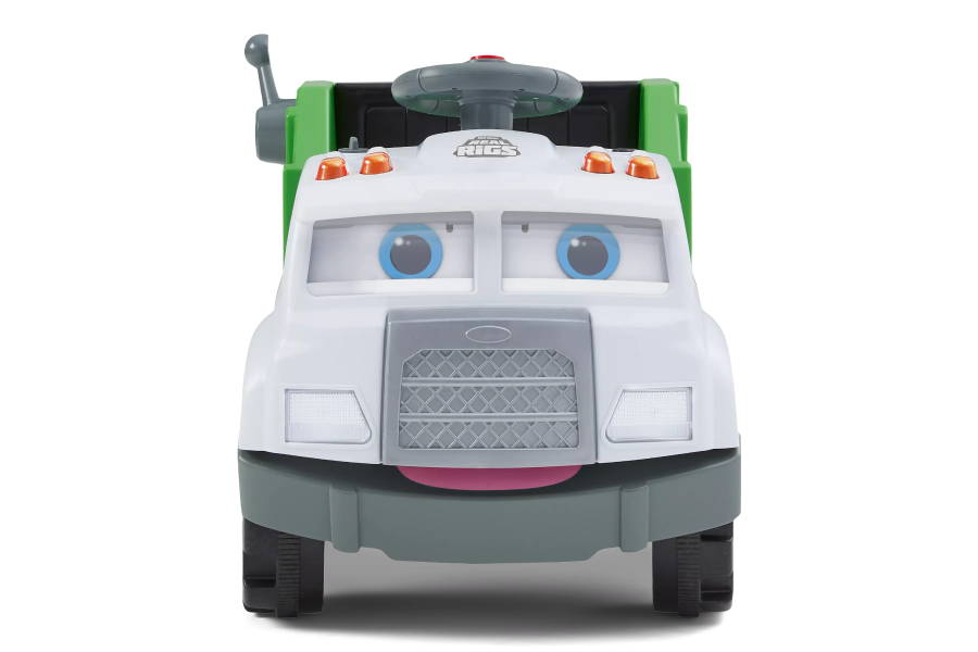 6V KT Interactive Recycling Truck Green