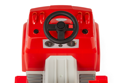 6V KT Interactive Fire Truck Red