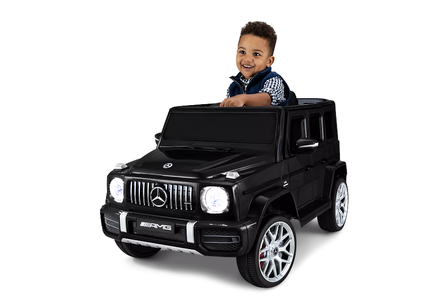 Voiture Électrique Enfant Mercedes GL 63 AMG 70W / 12V Noir KINGTOYS