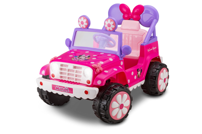 6V Disney Minnie's Flower Power 4x4 Pink