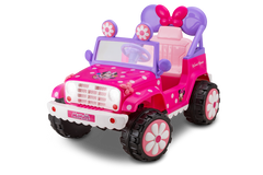 6V Disney Minnie's Flower Power 4x4 Pink
