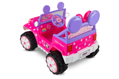 6V Disney Minnie's Flower Power 4x4 Pink
