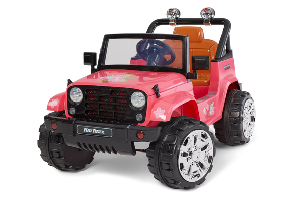 Beach Cruiser Ride On | Pink Quad for Kids 3-5 Years - Kid