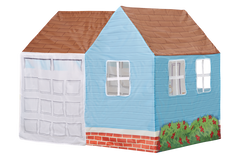 KT House w/garage Tent