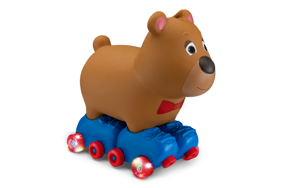 KT Silly Skaters Bear Foot to Floor