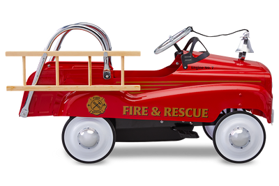 Fire Truck Pedal Car Red