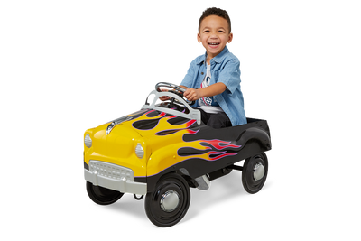 Street Rod Pedal Car Black