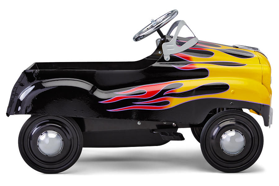 KT Street Rod Pedal Car Black Black