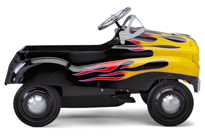 Street Rod Pedal Car Black