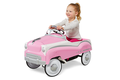 Pink Pedal Car