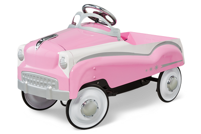 Pink Pedal Car