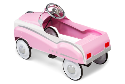 Pink Pedal Car