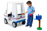Load image into Gallery viewer, 6V USPS Mail Delivery Truck White