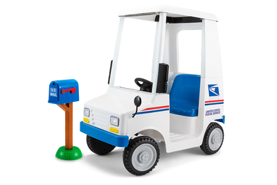 6V USPS Mail Delivery Truck White