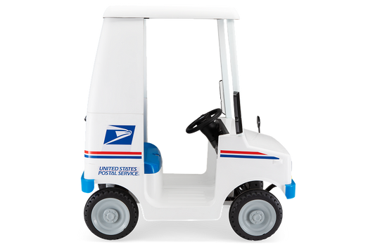 6V USPS Mail Delivery Truck White