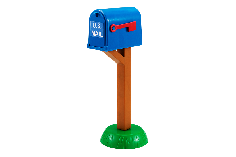 Kids top toy mailbox