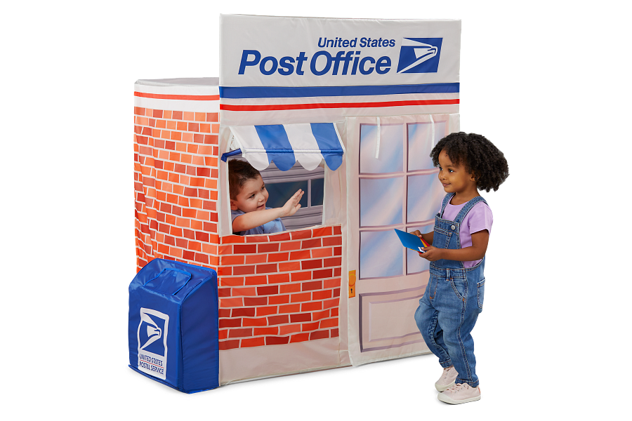 USPS® Post Office Tent Kids Play Tent Ages 37 years Kid Trax