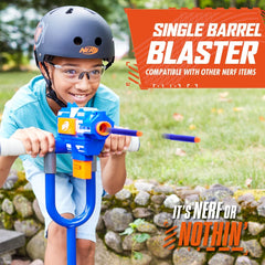 Nerf Blaster Scooter 2.0 - 2 wheel scooter with dart blaster and adjustable handlebars