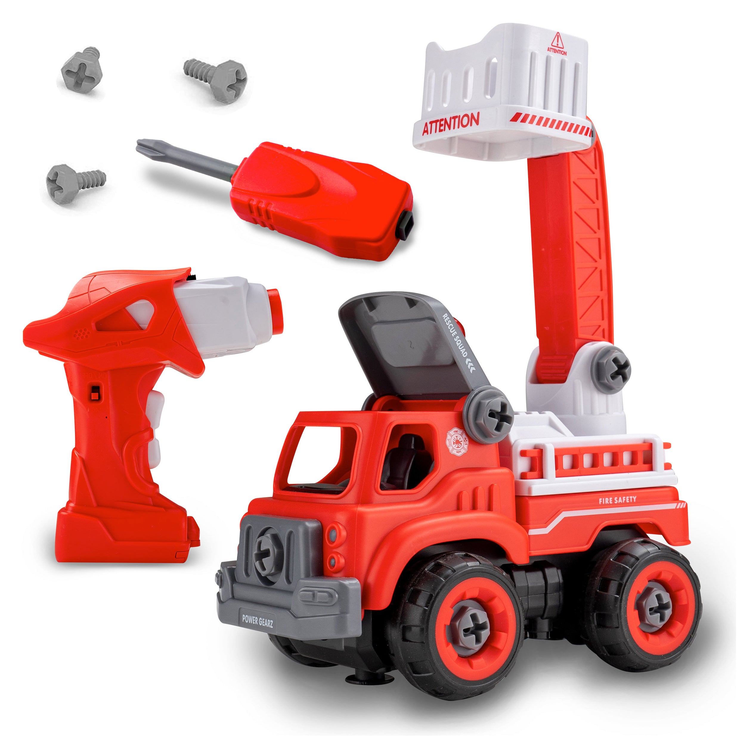 Power Gearz DIY Build and Drive Remote Control Take Apart Car – Kids Ages 3+