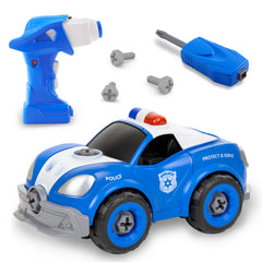 Power Gearz DIY Build and Drive Remote Control Take Apart Car – Kids Ages 3+
