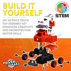Power Gearz DIY Build and Drive Remote Control Take Apart Car – Kids Ages 3+