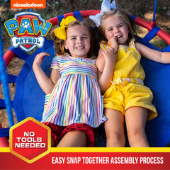 Paw Patrol 40" Orbit Mesh-Padded Saucer Tree Swing, Holds 4 Kids Up to 500lbs, Ages 3+