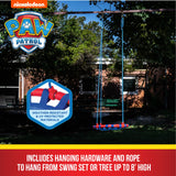 Load image into Gallery viewer, Paw Patrol 40&quot; Orbit Mesh-Padded Saucer Tree Swing, Holds 4 Kids Up to 500lbs, Ages 3+
