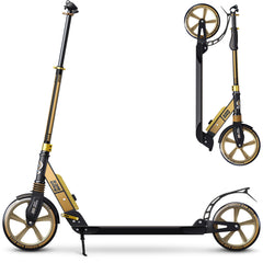 X3M Scooter for Kids Ages 6-12 - Scooters for Teens 12 Years and Up - Adult Scooter with Anti-Shock Suspension - Scooter for Kids 8 Years and Up with 4 Adjustment Levels Handlebar Up to 41 Inches High