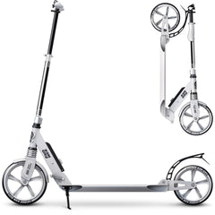 X3M Scooter for Kids Ages 6-12 - Scooters for Teens 12 Years and Up - Adult Scooter with Anti-Shock Suspension - Scooter for Kids 8 Years and Up with 4 Adjustment Levels Handlebar Up to 41 Inches High