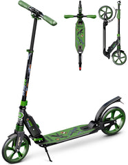 X3M Scooter for Kids Ages 6-12 - Scooters for Teens 12 Years and Up - Adult Scooter with Anti-Shock Suspension - Scooter for Kids 8 Years and Up with 4 Adjustment Levels Handlebar Up to 41 Inches High