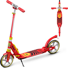 X3M Scooter for Kids Ages 6-12 - Scooters for Teens 12 Years and Up - Adult Scooter with Anti-Shock Suspension - Scooter for Kids 8 Years and Up with 4 Adjustment Levels Handlebar Up to 41 Inches High