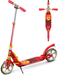 X3M Scooter for Kids Ages 6-12 - Scooters for Teens 12 Years and Up - Adult Scooter with Anti-Shock Suspension - Scooter for Kids 8 Years and Up with 4 Adjustment Levels Handlebar Up to 41 Inches High