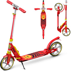 X3M Scooter for Kids Ages 6-12 - Scooters for Teens 12 Years and Up - Adult Scooter with Anti-Shock Suspension - Scooter for Kids 8 Years and Up with 4 Adjustment Levels Handlebar Up to 41 Inches High