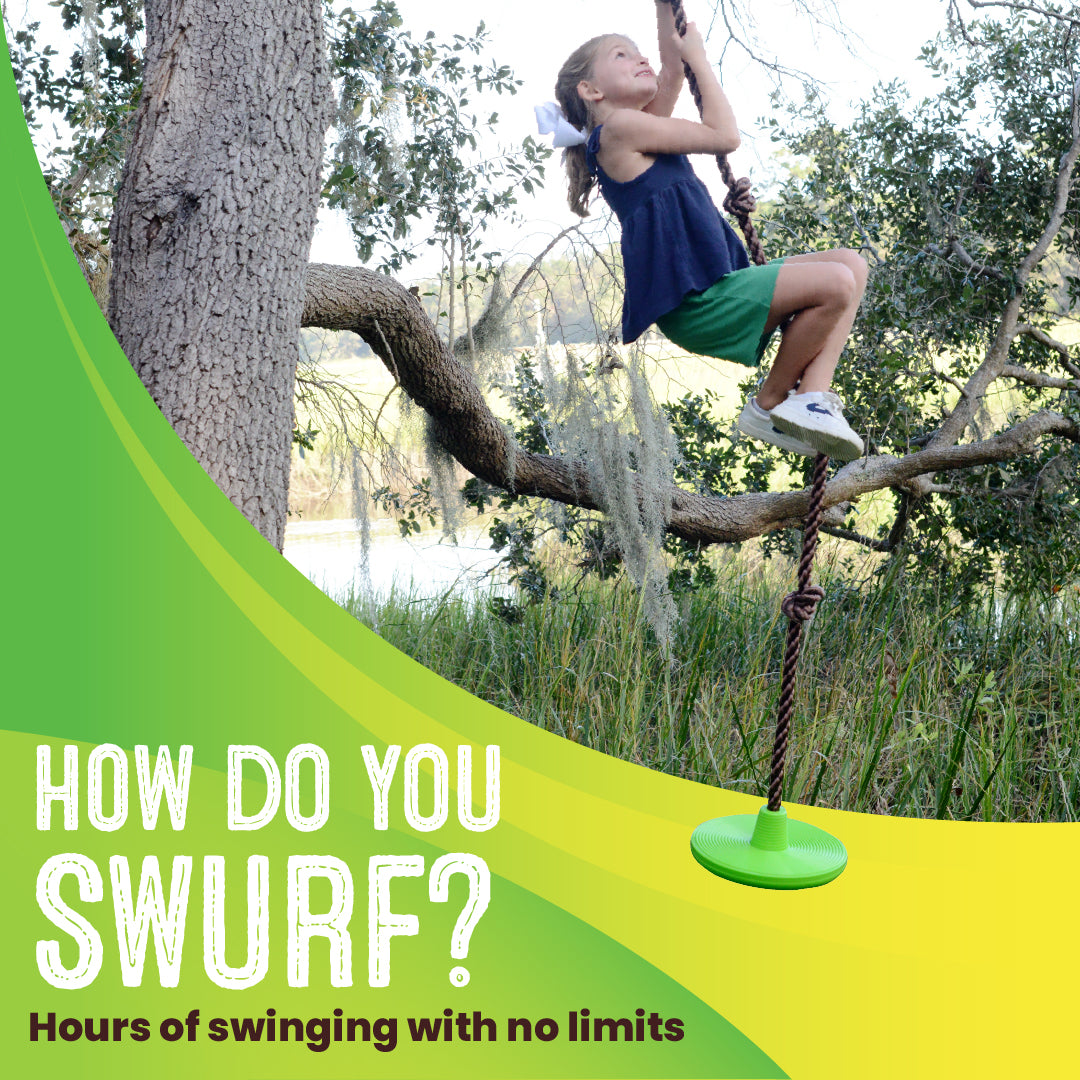 Disco 3-in-1 Sit, Stand, or Climb Tree Swing, Ages 6+
