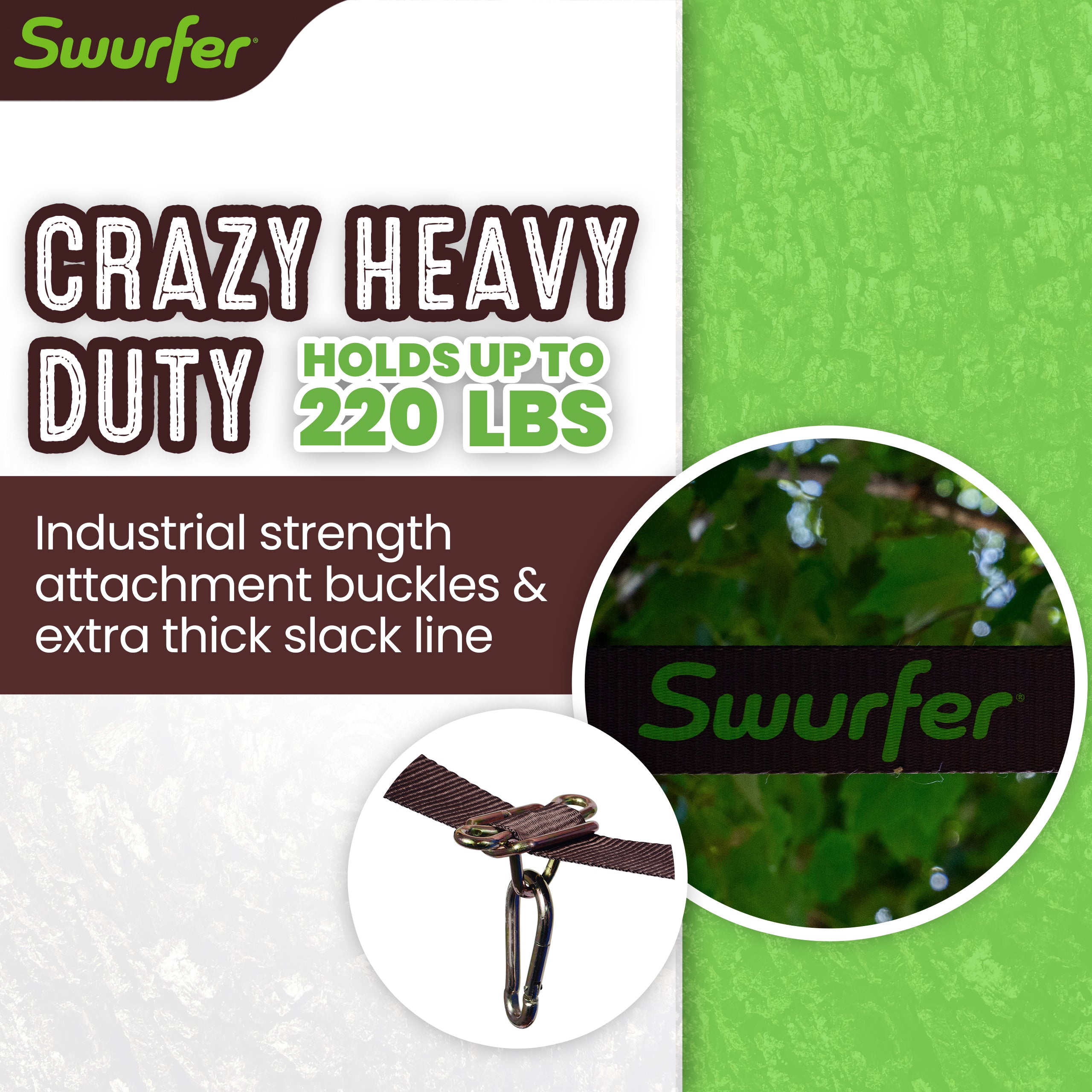 Skyline, Heavy Duty Universal Swing Hanging Line, Adjustable – Flybar
