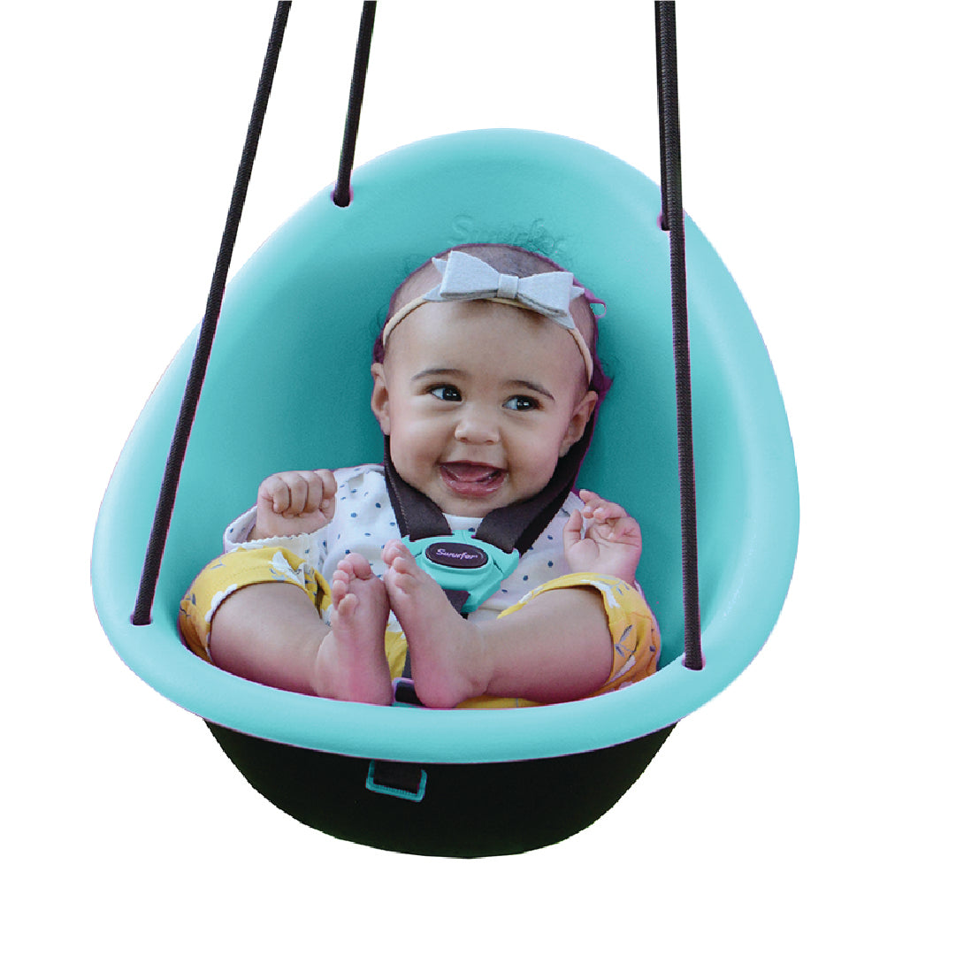 Kiwi — Your Child’s First Swing, Safe for Ages 9mo+