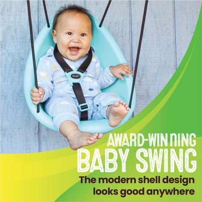 Kiwi — Your Child’s First Swing, Safe for Ages 9mo+