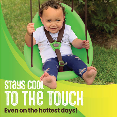 Kiwi — Your Child’s First Swing, Safe for Ages 9mo+