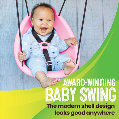 Kiwi — Your Child’s First Swing, Safe for Ages 9mo+