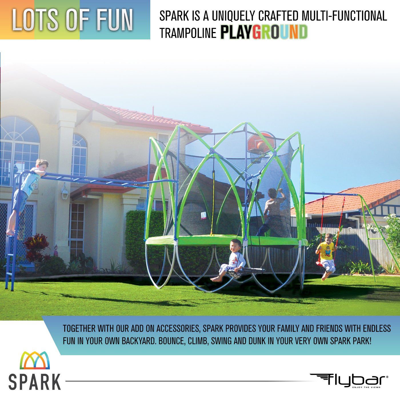 Roof Add-On for Spark 12ft Trampoline